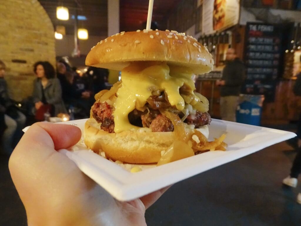 burger at Reffen food market