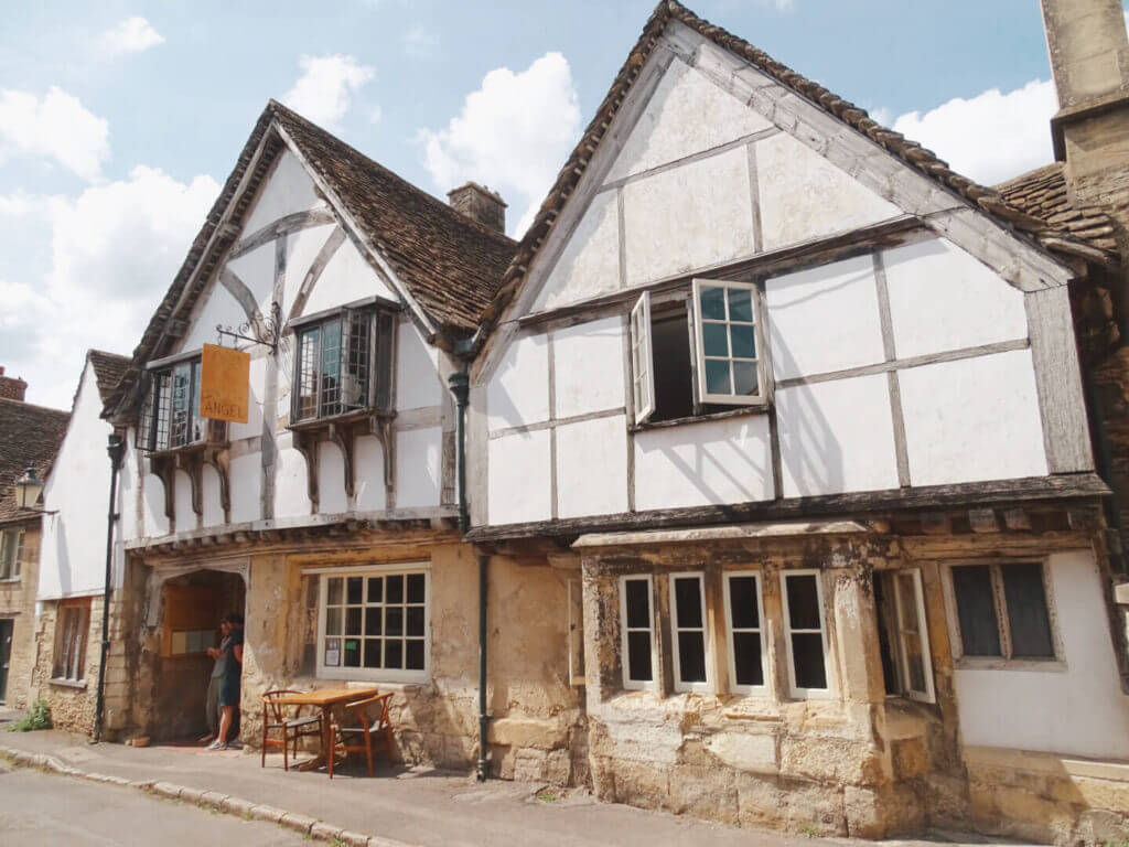 Sign of the angel Harry Potter lacock filming