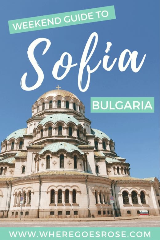 Sofia weekend itinerary