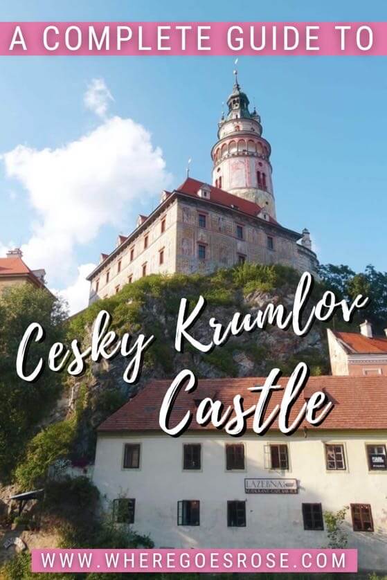 Visiting cesky krumlov castle