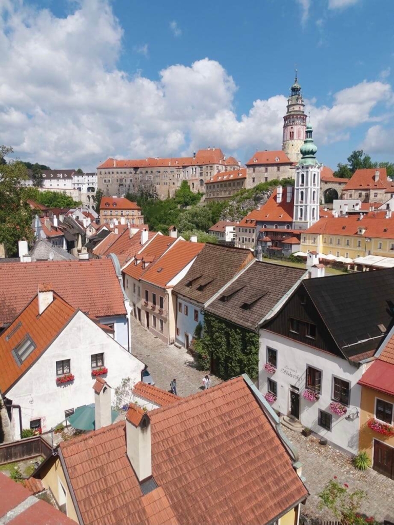 View of cesky Krumlov 