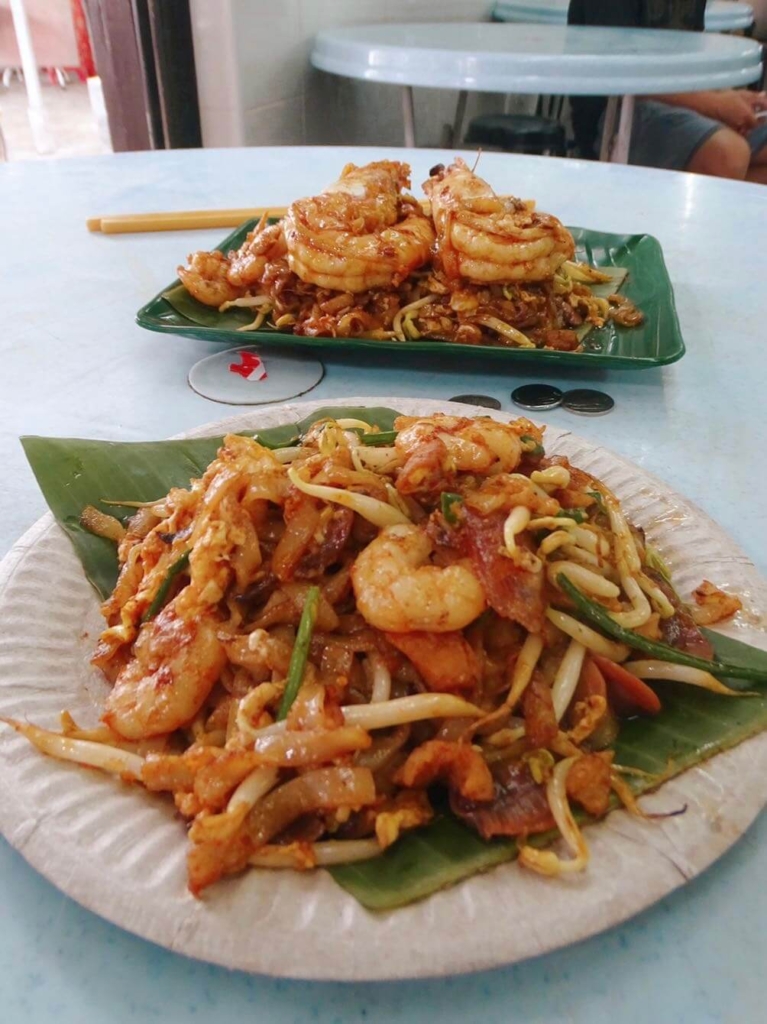 Char koay teow street food George Town Penang