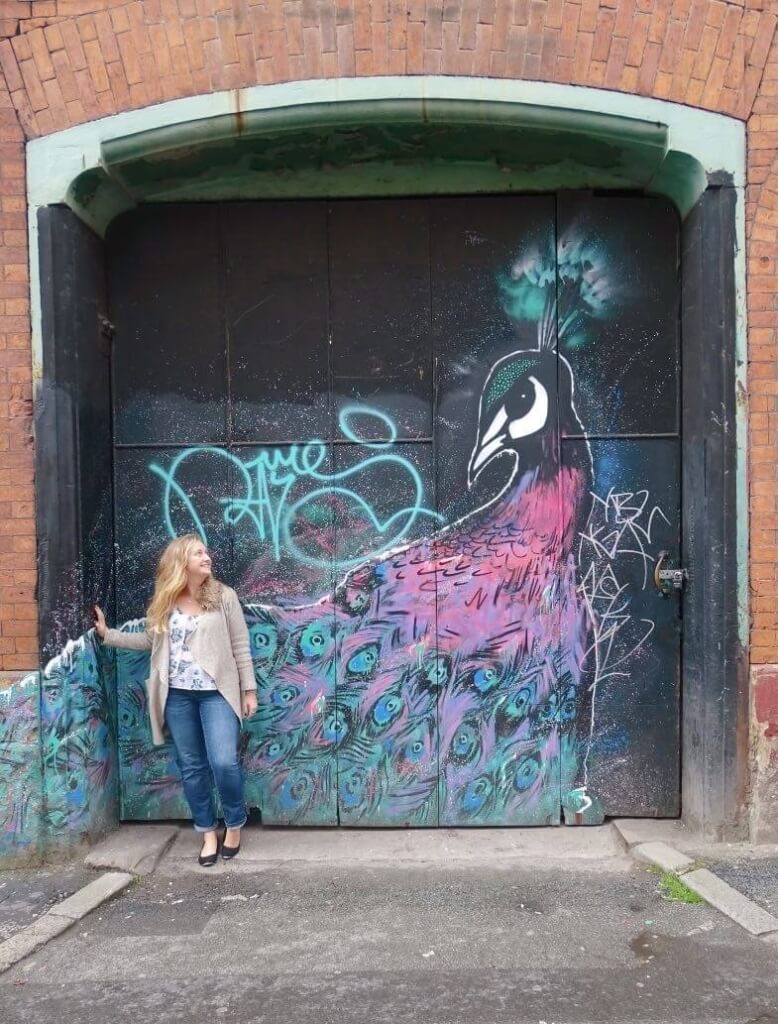 Peacock street art weekend in manchester