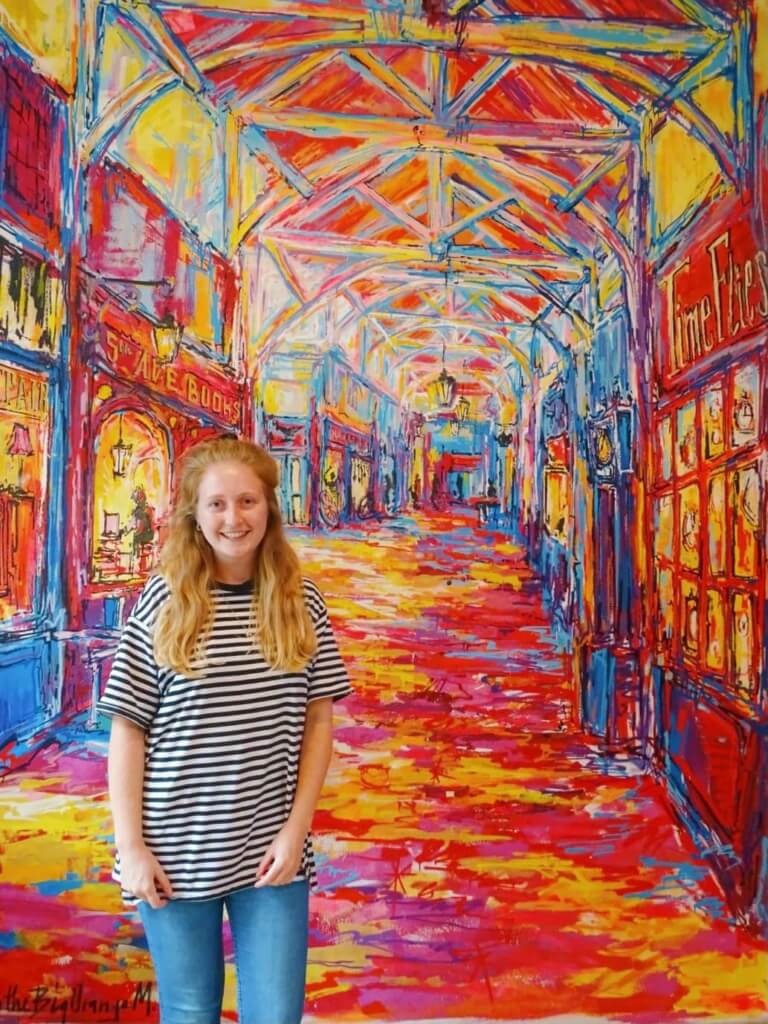 Mural at Covered Market Oxford