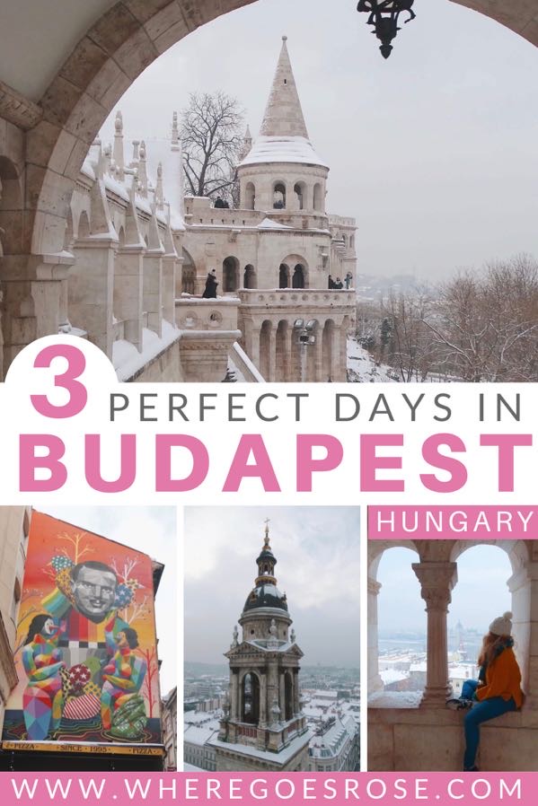 3 dag BUDAPEST rejseplan