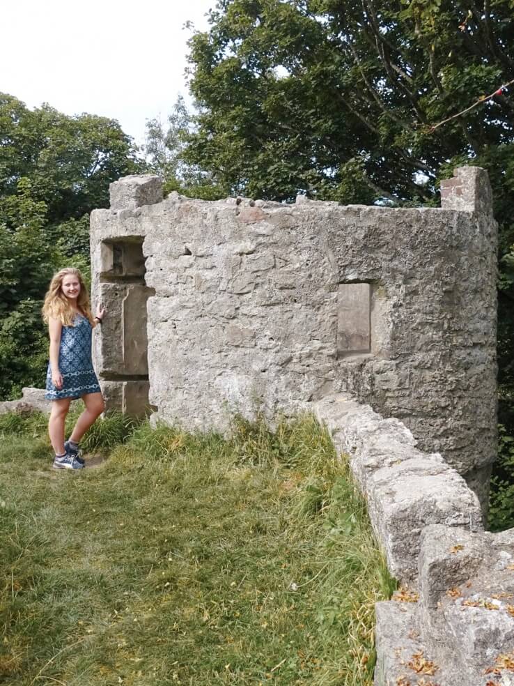  Aberlleiniog castle