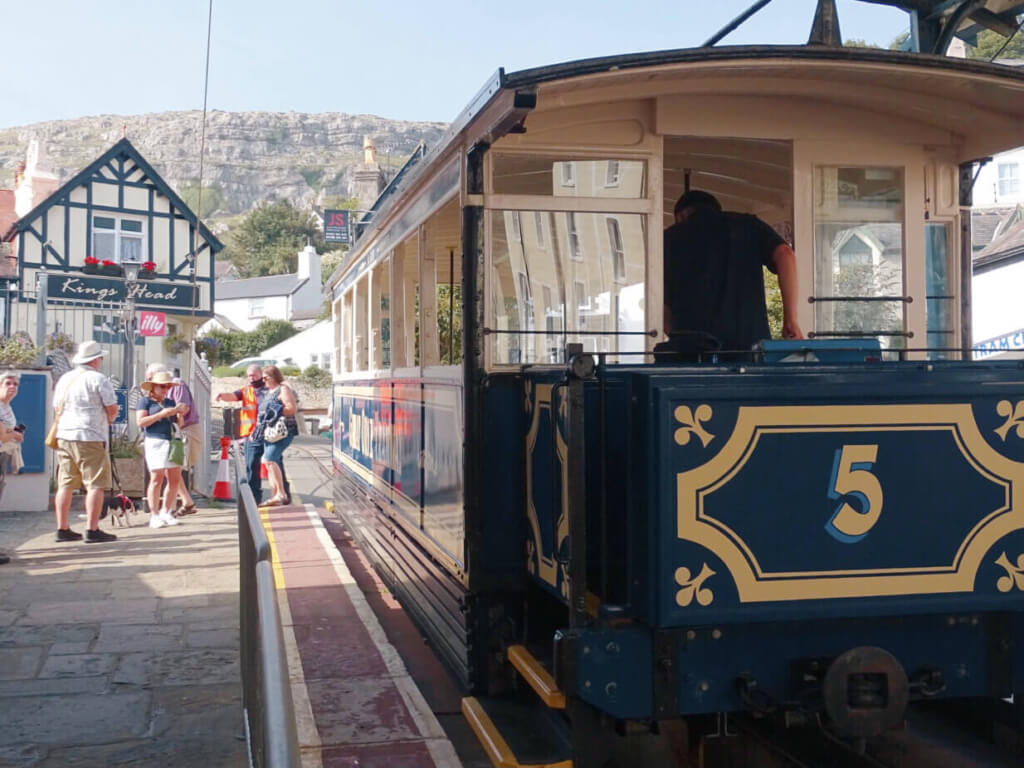 Tramway tourist attraction llandudno