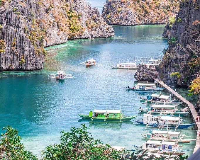 Coron most beautiful island philippines