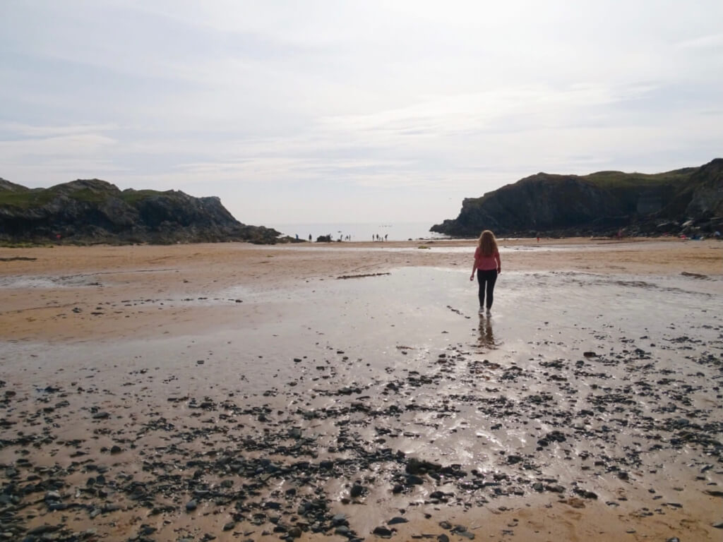 Porth Dafarch holy island anglesey