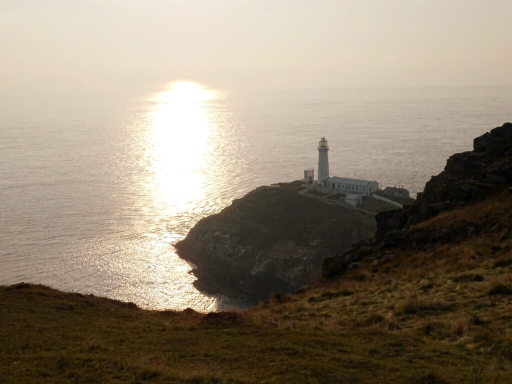 South stack sunset