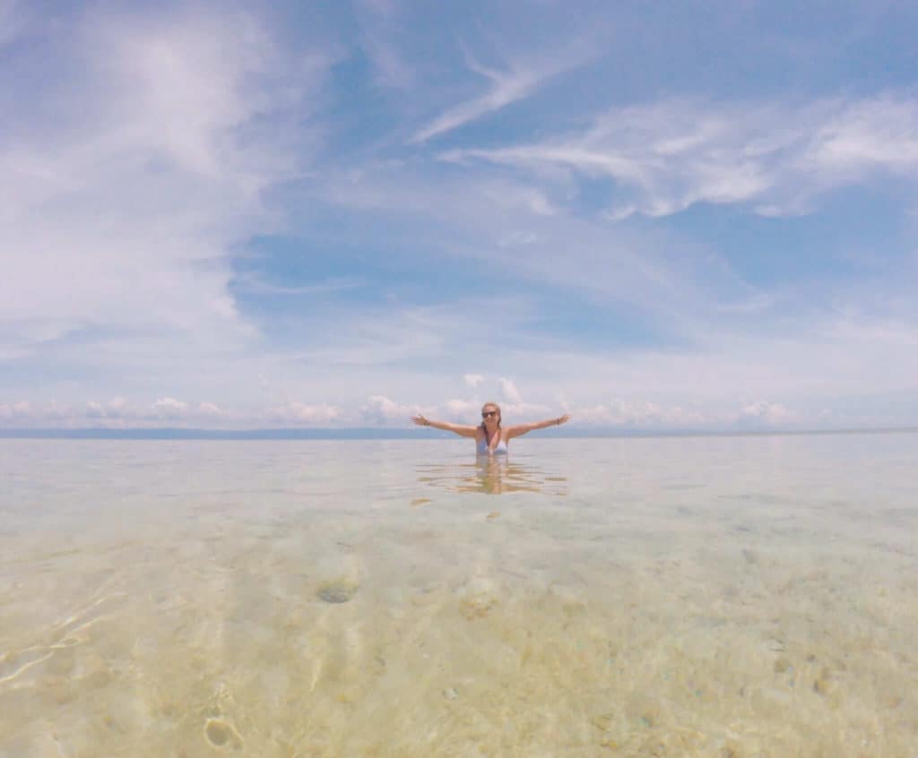 Clear waters virgin island panglao