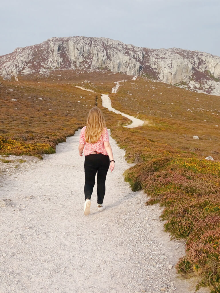 hiking holy island wales