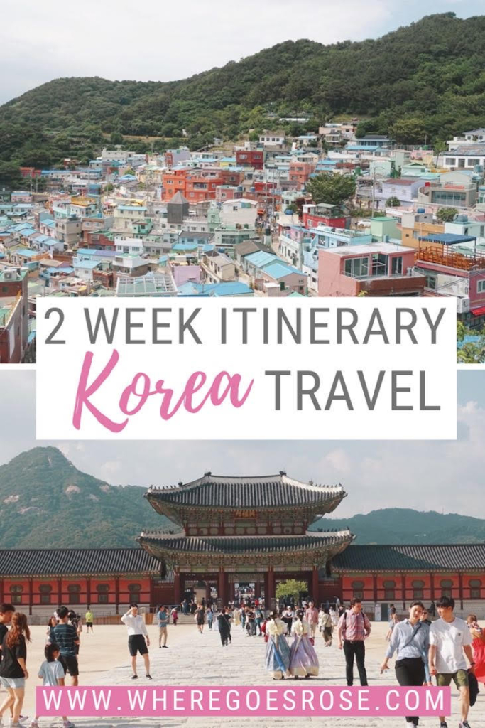 2 week South Korea itinerary