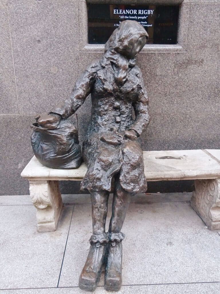 Eleanor Rigby Statue