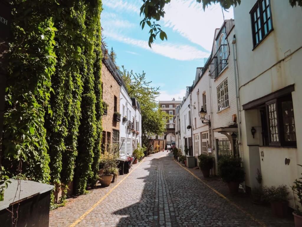 Kynance Mews famous streets in london