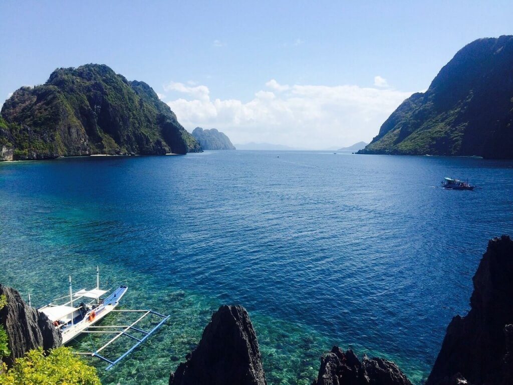 Colourful boat Palawan