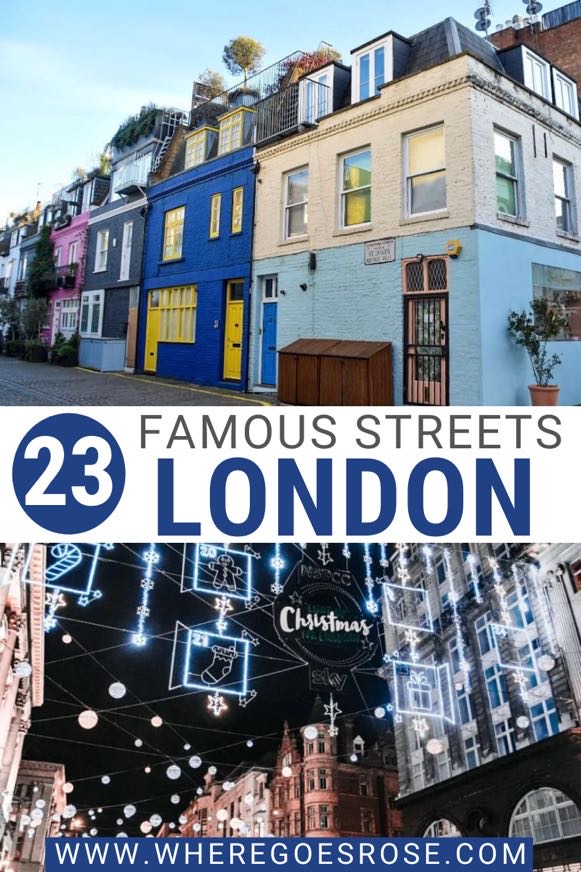 popular streets london