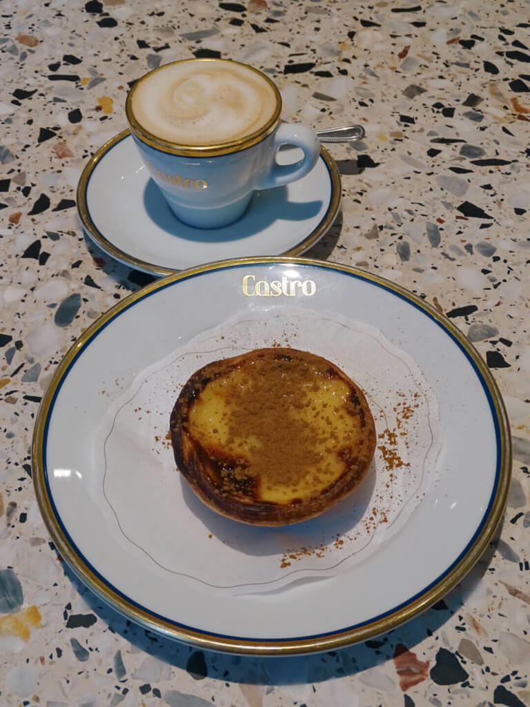 Pastel de nata at castro