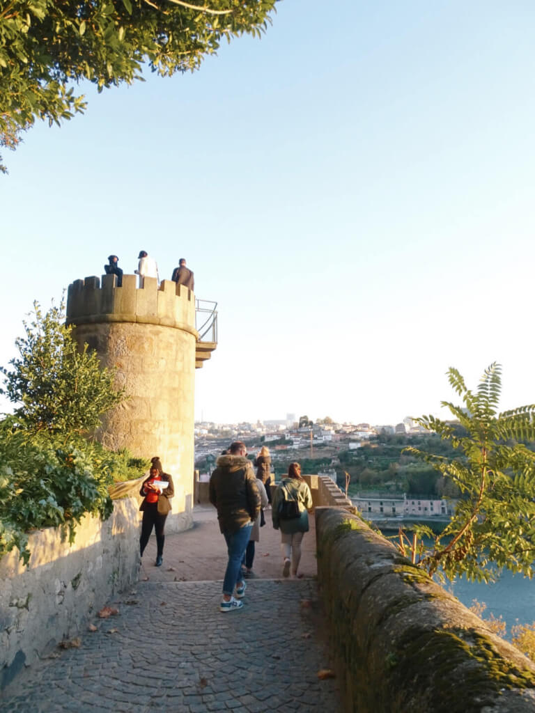 Torreão do Jardim do Palácio porto sunset spot