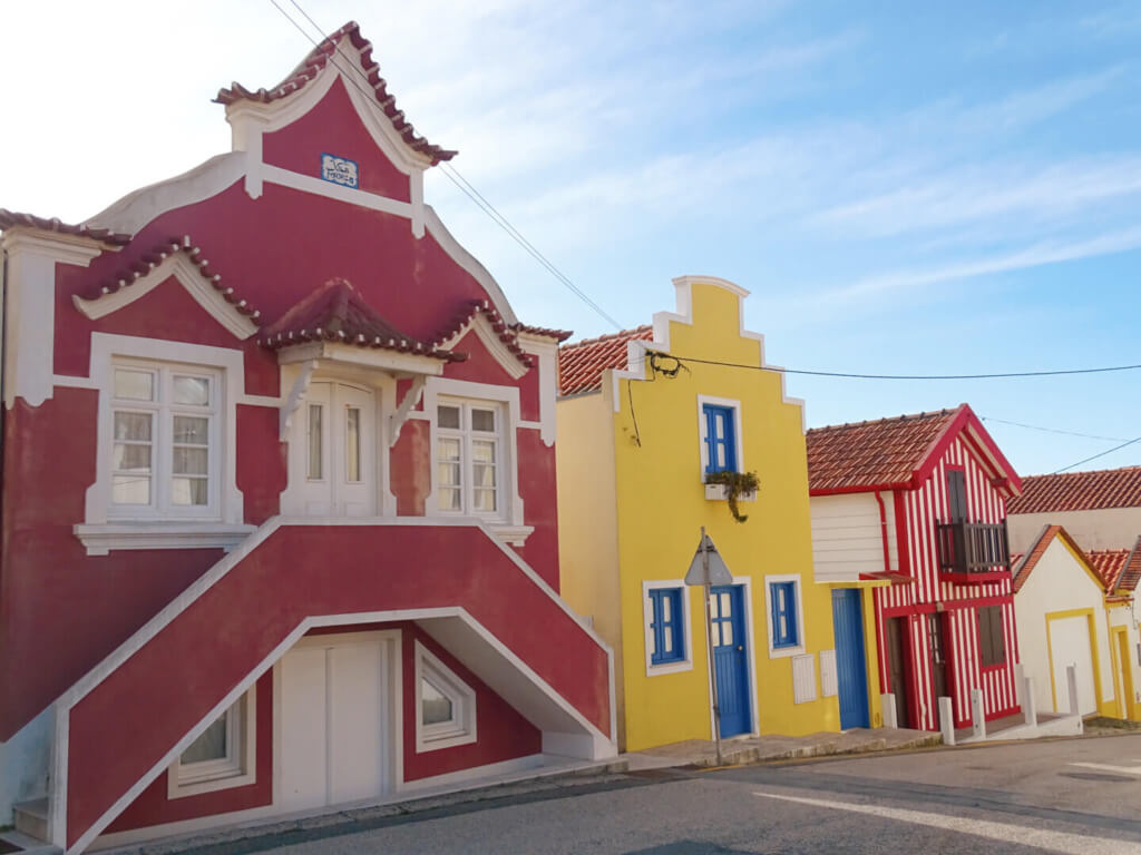 Costa Nova beach houses