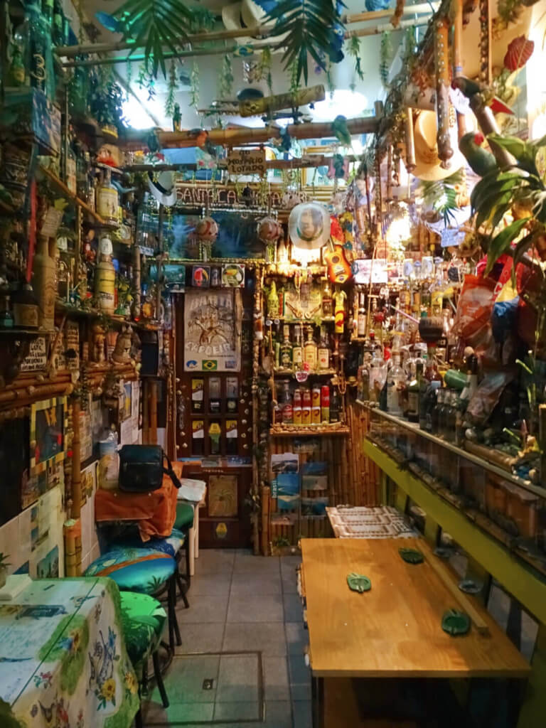 Santa Cachaça bar in porto