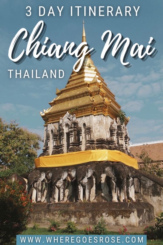3 days Chiang Mai itinerary