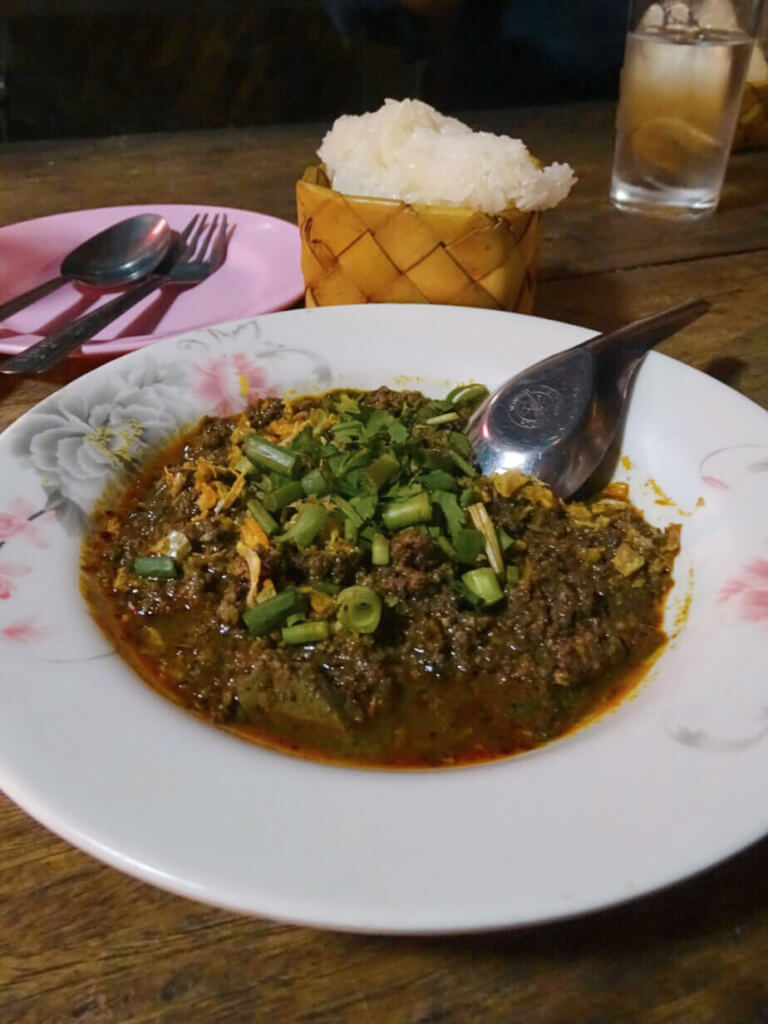 Laab northern thai dish