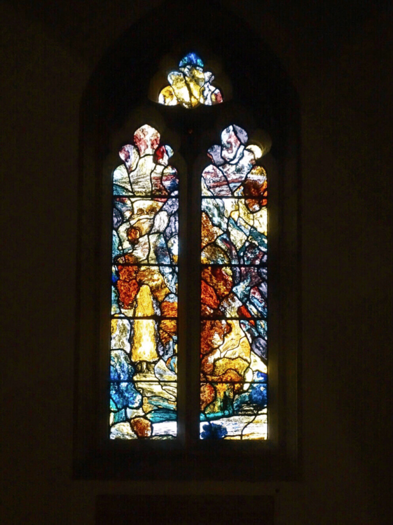 Thomas denny window upper slaughter church