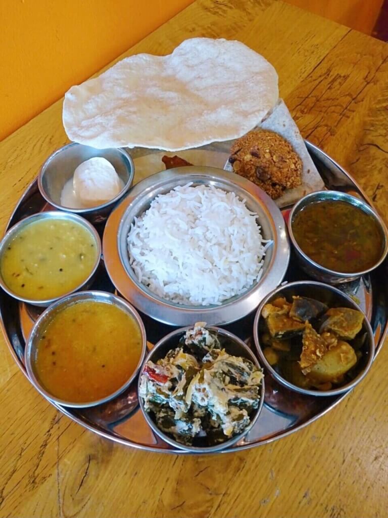 Thali meal Dosa Park Oxford 