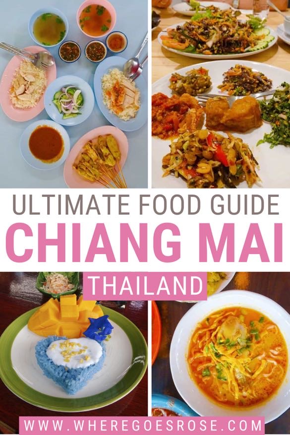 food in Chiang Mai thailand