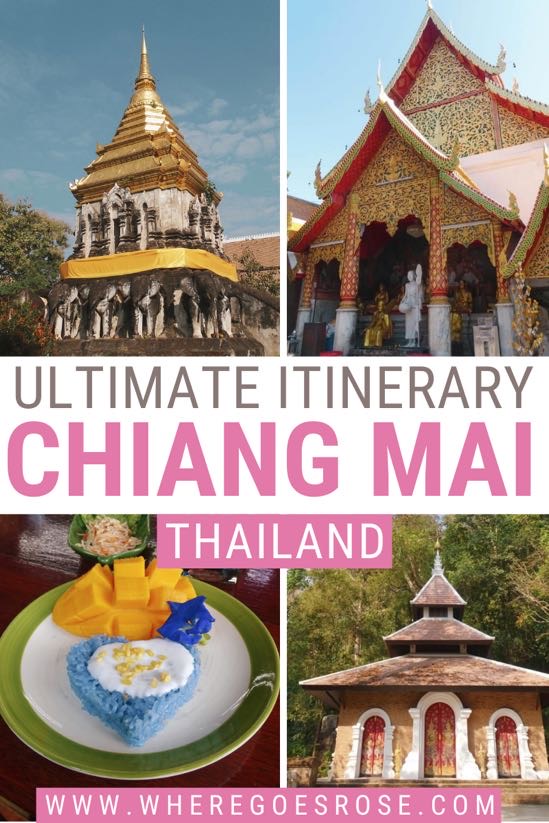 what to do chiang mai itinerary