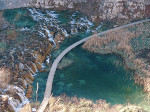 Plitvice lakes from zagreb day trip