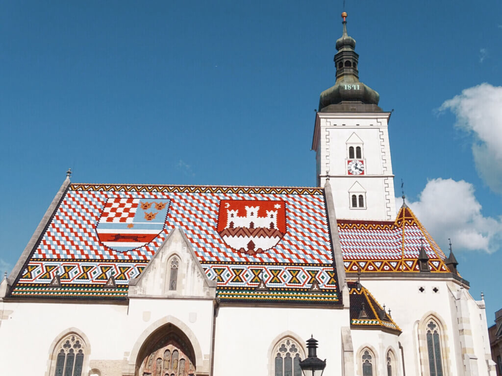 St Mark's Church sightseeing zagreb 