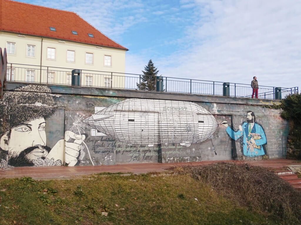 Sunken Mural Park zagreb street art