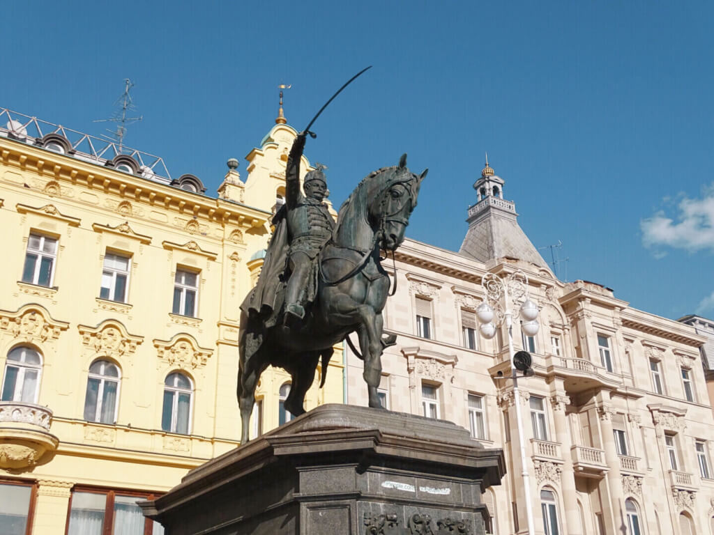 Main square zagreb 