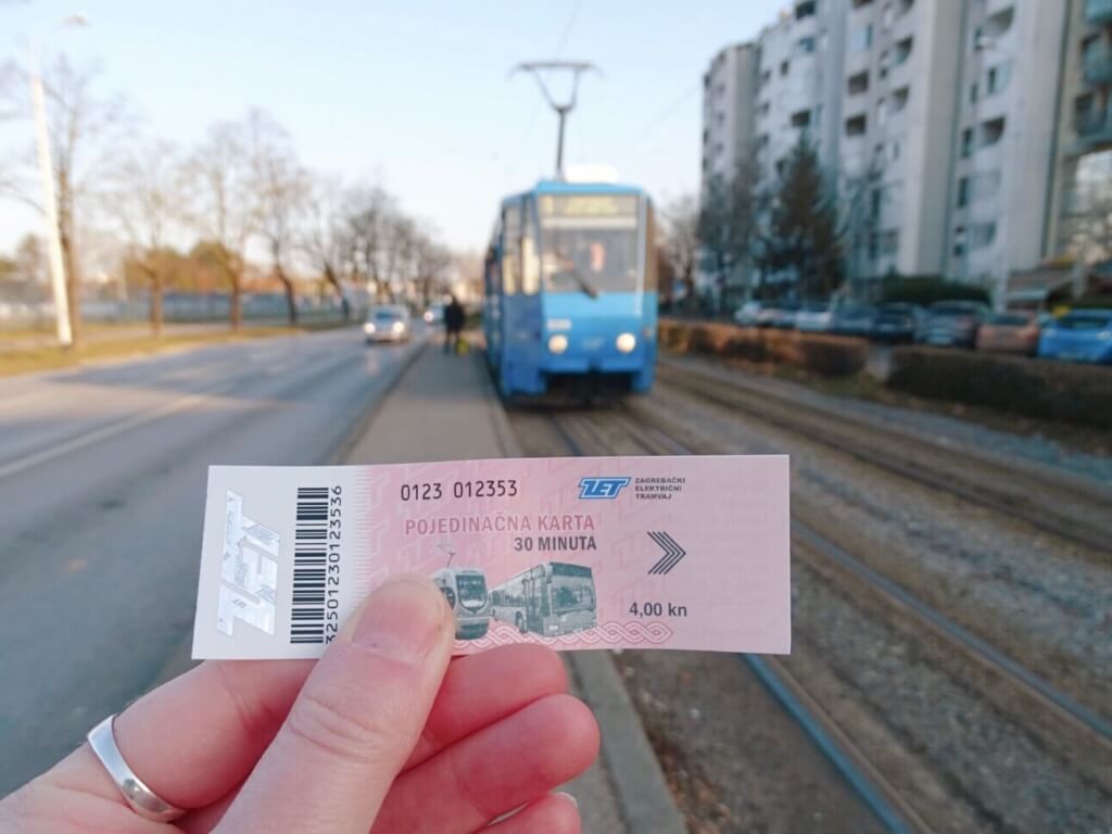 TRam ticket