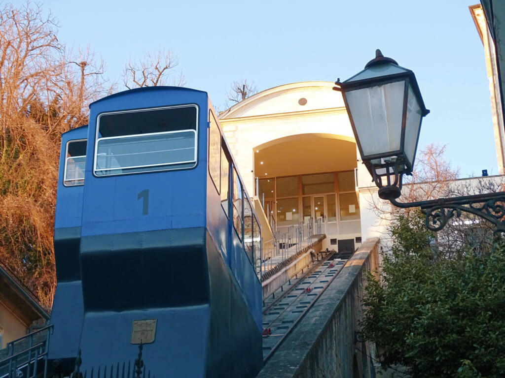 funicular ride what to zagreb