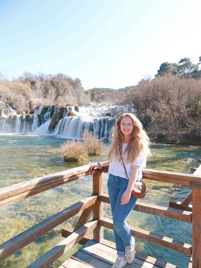 Skradinski Buk Falls in krka nat park