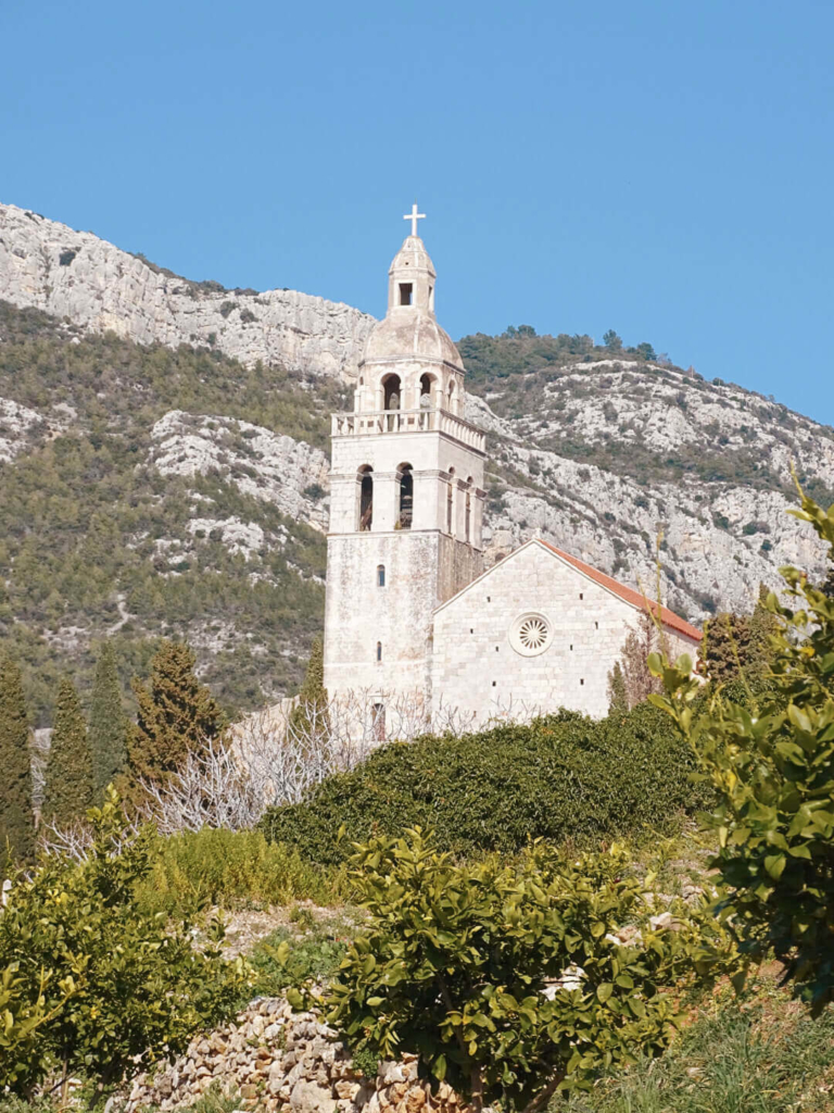 church on vis island croatia
