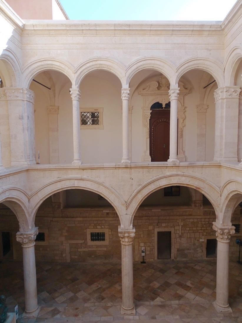 Rectors palace places in dubrovnik