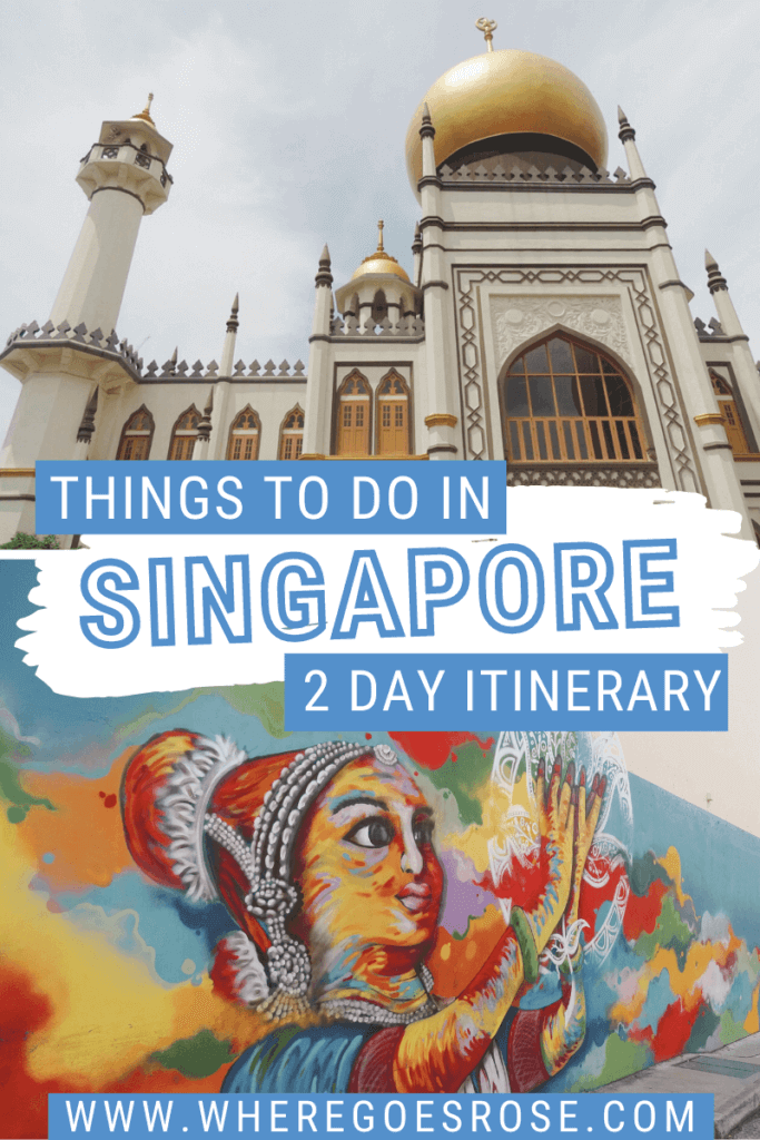singapore travel itinerary