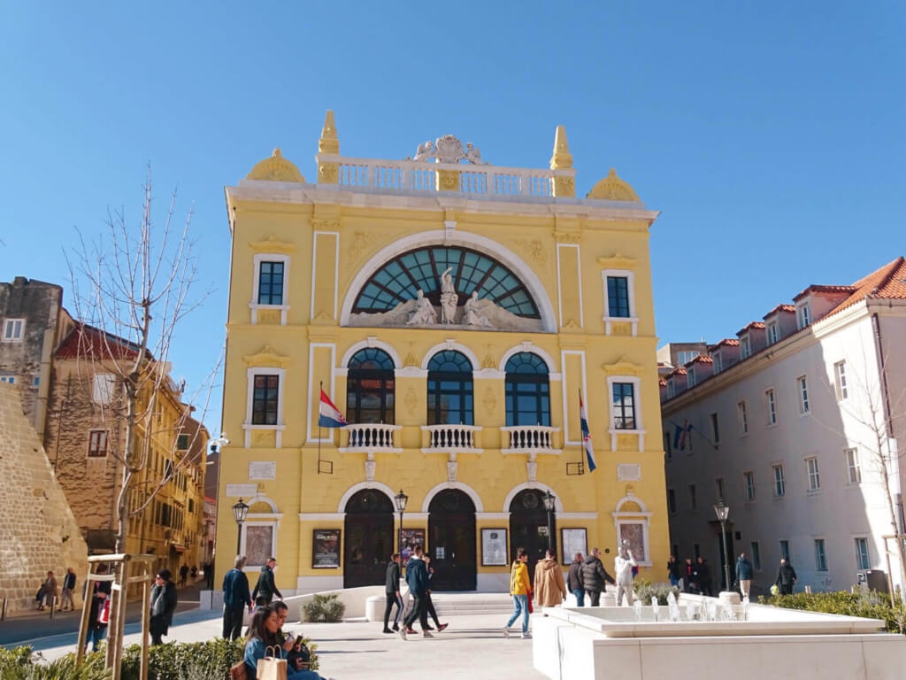 croatian national theatre what to do split