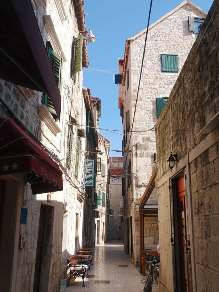places to visit split old town streets