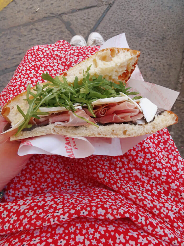 Sandwich at All' Antico Vinaio