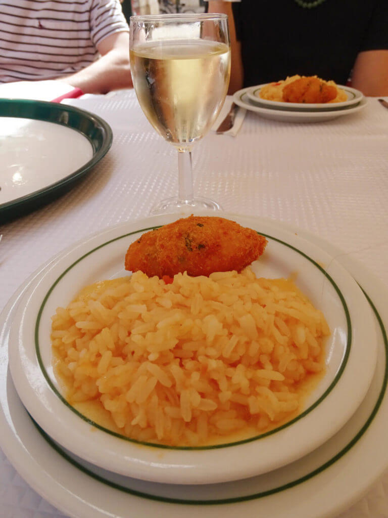 cod fish cake lisbon food tour review