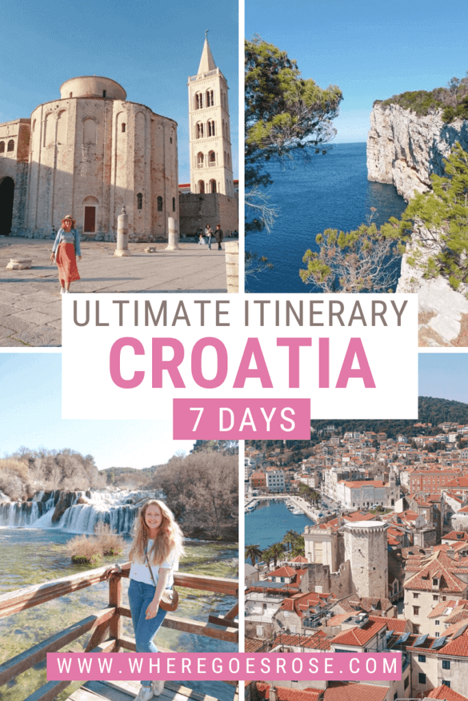 CROATIA-ITINERARY