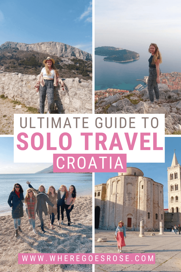 solo trip to croatia