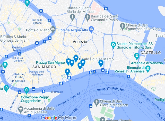 map venice