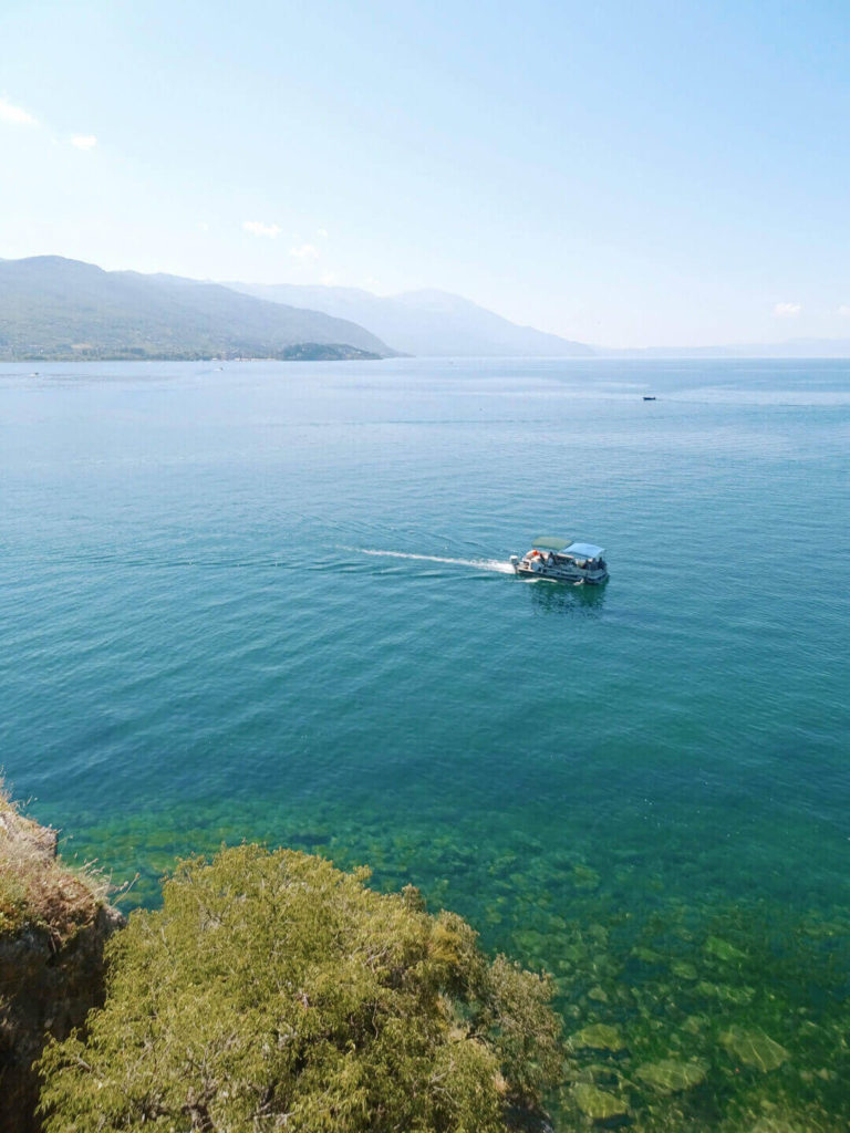 Lake ohrid north macedonia
