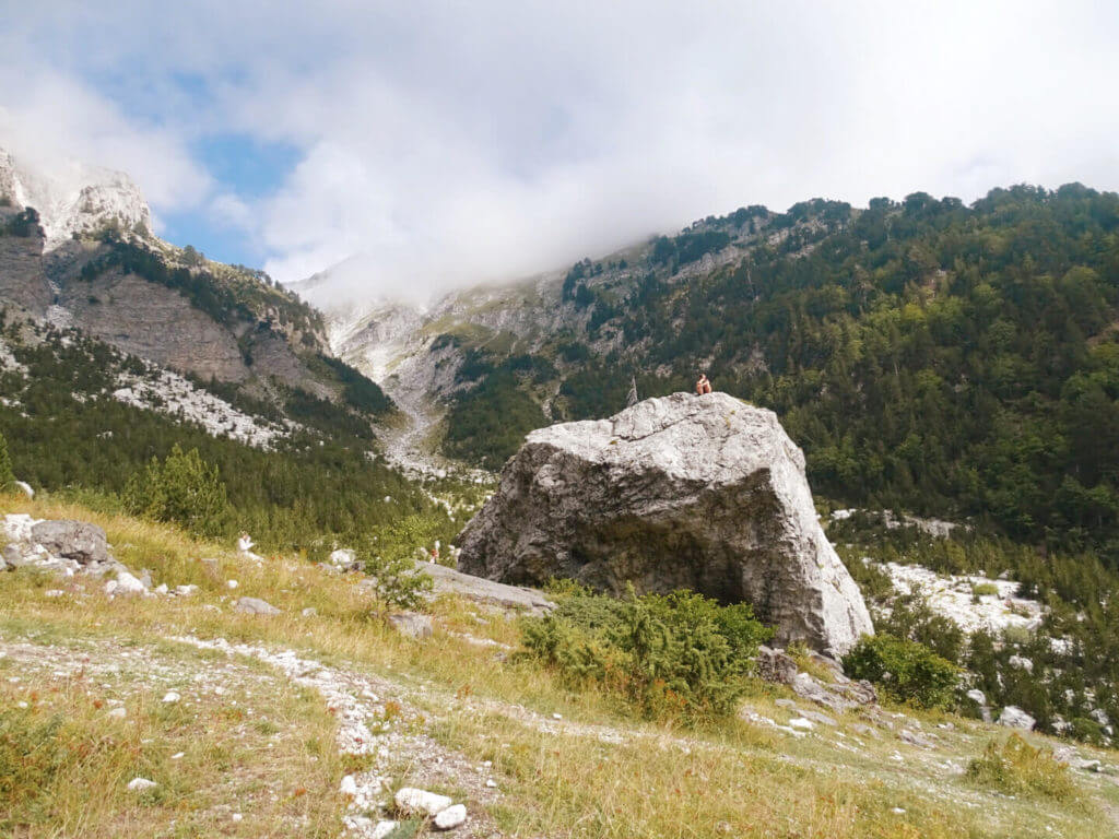 Hiking season solo travel albania